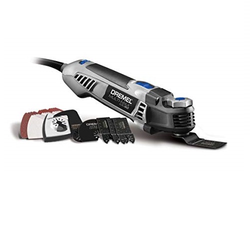 Dremel MM50-01 Multi-Max Oscillating DIY Holiday Tool Kit with Tool-LESS Accessory Change- 5 Amp- Multi Tool with 30 Accessories-  - Drywall, Nails, Remove Grout & Sanding, Only $89.99