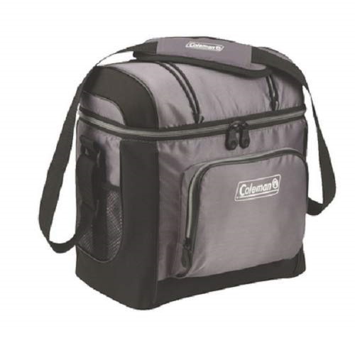 Coleman 16-Can Soft Cooler with Removable Liner, Grey, Only $13.14, You Save $16.85(56%)