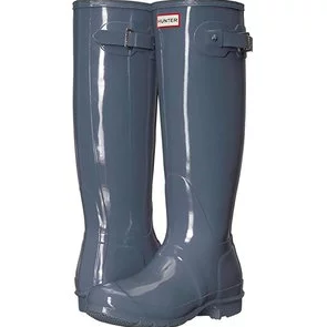 HUNTER Women's Original Tall Gloss Rain Boots $44.99