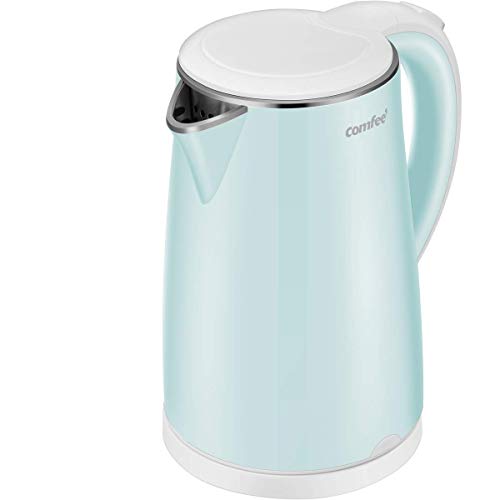 COMFEE' MK-HJ1705a1G Electric Kettle Teapot 1.7 Liter Fast Water Heater Boiler 1500W BPA-Free $28.00