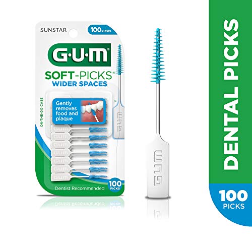 GUM Soft-Picks Wider Spaces Dental Picks, 100 Count, Only $2.50