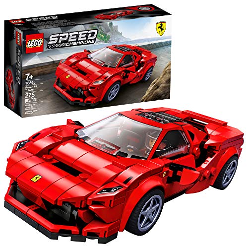 LEGO Speed Champions 76895 Ferrari F8 Tributo Toy Cars for Kids, Building Kit Featuring Minifigure, New 2020 (275 Pieces), Only $15.99