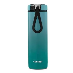 Contigo Vacuum-Insulated Stainless Steel Water Bottle with a Quick-Twist Lid, 24 oz, Garnish $9.99