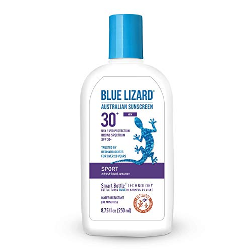史低价！Blue Lizard 澳大利亚蓝蜥蜴敏感肌肤物理防晒乳SPF 30+， 8.75 oz，原价$27.45，现点击coupon后仅售$12.47