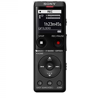 Sony ICD-UX570 Digital Voice Recorder, ICDUX570BLK, Only $69.95