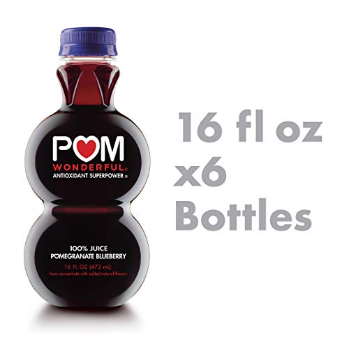 POM Wonderful Pomegranate Blueberry, 100% Juice, 16-Ounce, 6 Count, Only $17.88