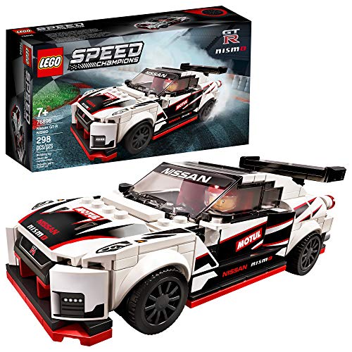 LEGO Speed Champions Nissan GT-R NISMO 76896 Toy Model Cars Building Kit Featuring Minifigure, New 2020 (298 Pieces), Only $16.00
