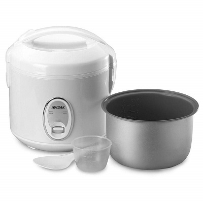 Aroma Housewares 8-Cup (Cooked)  (4-Cup UNCOOKED) Cool Touch Rice Cooker (ARC-914S), Only$20.17