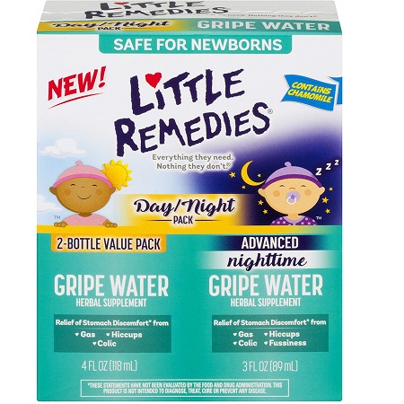 Little Remedies Day/Night Gripe Water | Safe For Newborns | 7 FL OZ, only $11.53