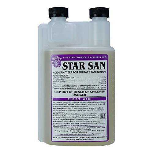 Five Star - Star San - 32 Ounce - High Foaming Sanitizer, Only $22.54