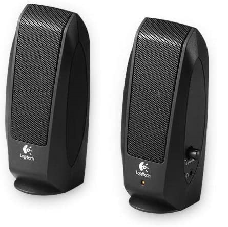 Logitech Speaker System S120 2.0 Black, LOG980000010, only $19.82