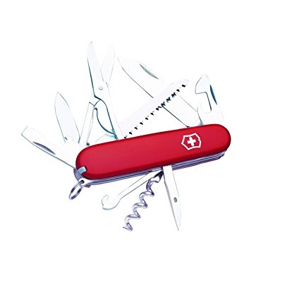 Victorinox Swiss Army Huntsman Pocket Knife, Red, Only $31.43