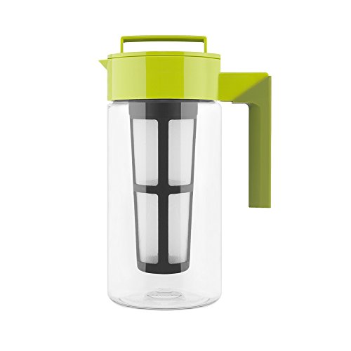 Takeya Iced Tea Maker with Patented Flash Chill Technology Made in USA, 1 Quart, Avocado, Only $15.15, You Save $9.84 (39%)