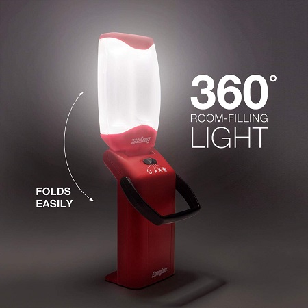 史低价！Energizer LED 防雨 照明灯，野营或应急使用，500路明，现仅售$10.88