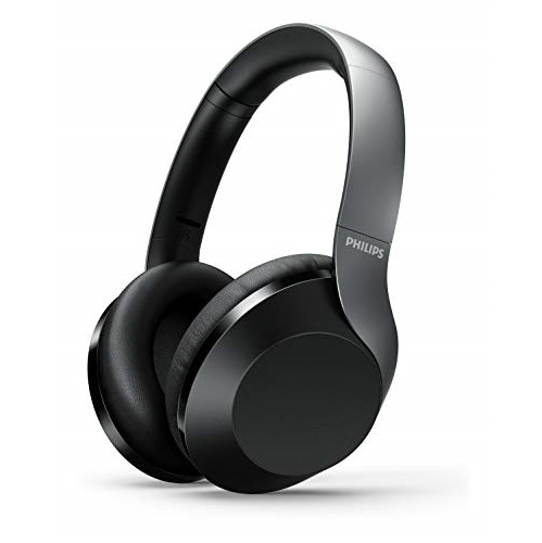 Philips Active Noise Canceling Over Ear Wireless Bluetooth Performance Headphones PH805 with Hi-Res Audio, up to 30 Hours of Playtime (TAPH805BK), Only $59.00