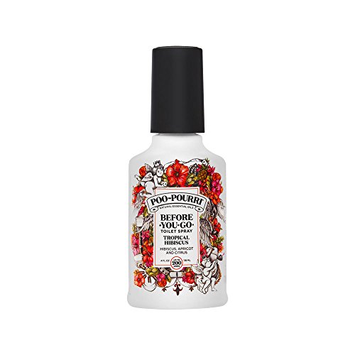Poo-Pourri Before-You-Go Toilet Spray, Tropical Hibiscus Scent, 4 oz, Only $8.93, You Save $6.02 (40%)