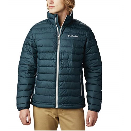 Columbia Men’s Powder Lite Hooded Winter Jacket, Water repellent, Only $33.03, You Save $66.96 (67%)