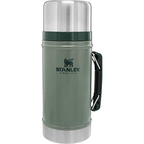 Stanley Legendary Classic Vacuum Insulated Food Jar Hammertone Green 1.0qt, Only $20.47
