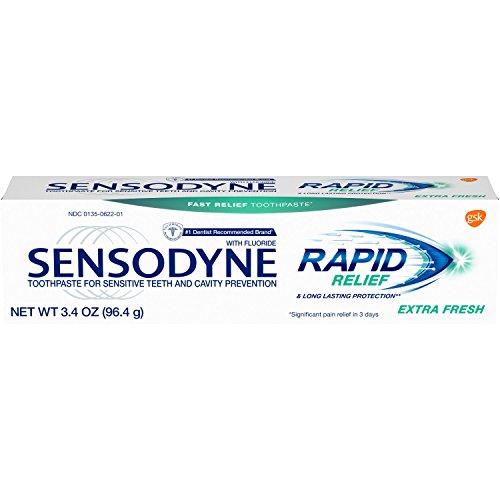 Sensodyne舒適達 清新抗敏感牙膏，3.4 oz， 現僅售$6.47，免運費！