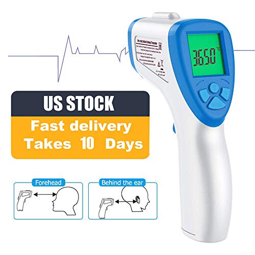 APFEN：2020 New Non-Touch Infrared Forehead Thermometer for Adult Child and Baby-CE and FCC ROSH Approved discounted price only