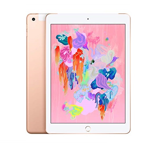 Apple iPad (Wi-Fi + Cellular, 128GB) - Gold (Previous Model), Only $399.99, You Save $159.01 (28%)