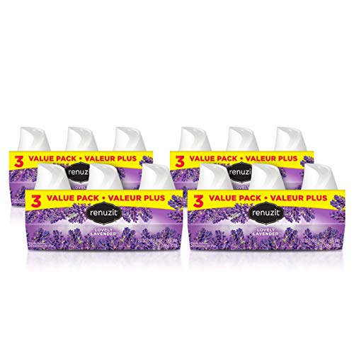 Renuzit Gel Air Freshener, Lovely Lavender, 12 Count, Only $7.92