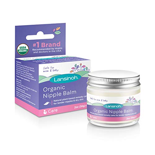 Lansinoh Organic Nipple Cream for Breastfeeding, 2 Ounces, Only $6.03
