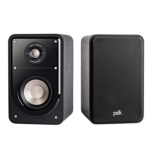 Polk Signature Series S15 Bookshelf Speakers for Home Theater, Surround Sound and Premium Music | Powerport Technology | Detachable Magnetic Grille (Pair), Only $145.18