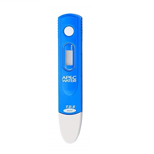 APEC Water Systems TDSMETER Water Quality TDS Meter Tester, 0 to 1999 Measurement Range for Better Accuracy, 1 ppm Resolution, Only $16.64