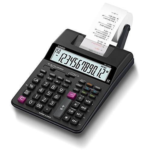 Casio 卡西欧 HR-170RC 桌面带打印功能加计算器，原价$50.84，现仅售$26.49，免运费！