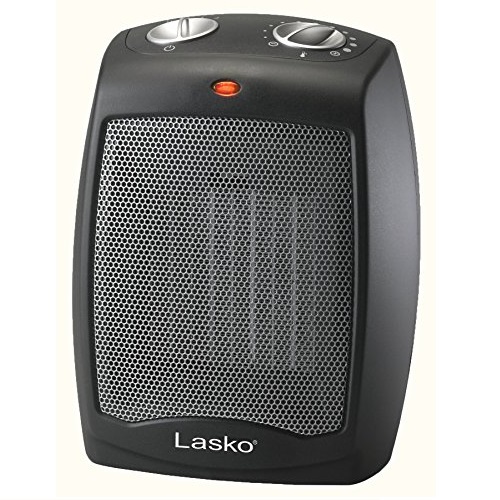 史低价！Lasko CD09250可调节式恒温陶瓷电暖器，原价$31.99，现仅售$22.95