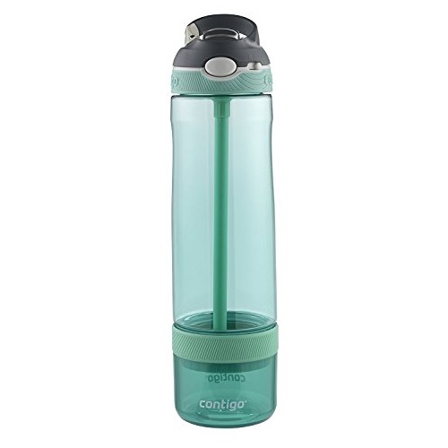 Contigo AUTOSPOUT Straw Ashland Water Bottle with Infuser, 26 oz., Grayed Jade, Only $6.47