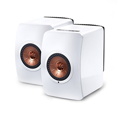 KEF LS50 Wireless Powered Music System (White, Pair), Only $1,799.99, You Save $699.99 (28%)