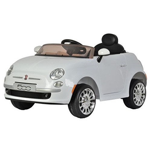 Best Ride On Cars Fiat 500 12V- White, Only $159.00, You Save $140.00 (47%)