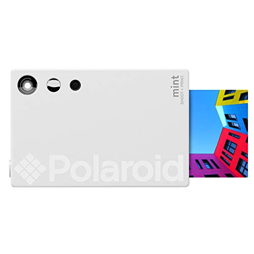 Polaroid Mint Instant Print Digital Camera (White), Prints on Zink 2x3 Sticky-Backed Photo Paper, Only $49.99, You Save $10.00 (17%)