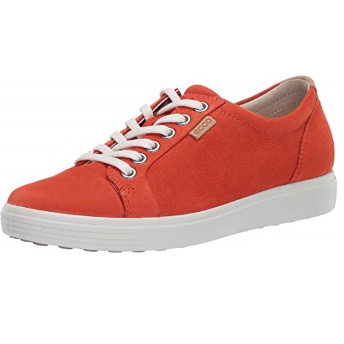 ECCO Women's Soft 7 Ankle-High Leather Sneaker, Only $58.89
