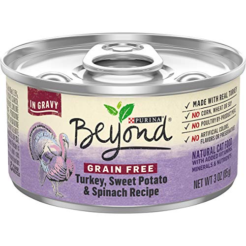 Purina Beyond Grain Free Gravy Wet Cat Food, Grain Free Turkey Recipe - (12) 3 oz. Cans, Only $6.54