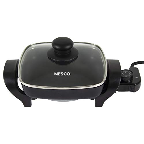 Nesco, Black, ES-08, Electric Skillet, 8 inch, 800 watts, Only $14.60