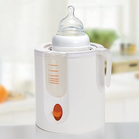 Munchkin High Speed Bottle Warmer, Orange/White, 1 Count, Only $17.58, You Save $9.41 (35%)