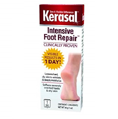 Kerasal Intensive Foot Repair, Skin Healing Ointment for Cracked Heels and Dry Feet, 1 Oz, Only $8.40