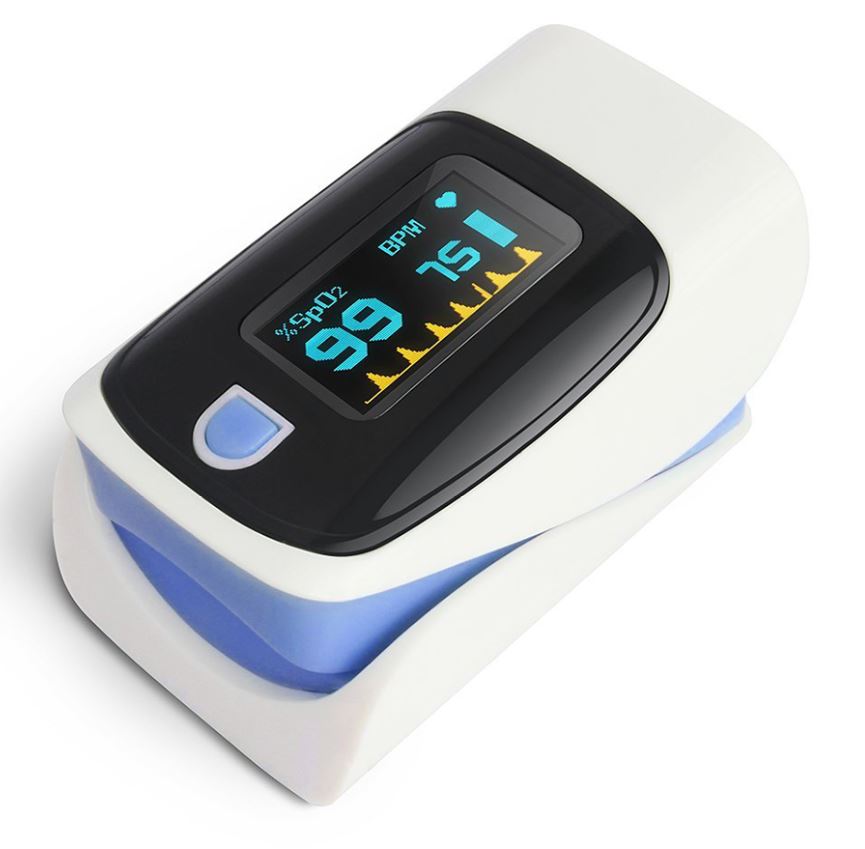 OLED Pulse Finger Pulse Blood Oxygen Saturation Monitor Fitness Health with Digital Display