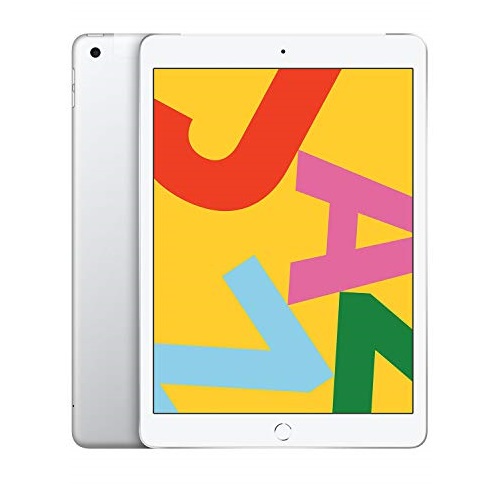 New Apple iPad (10.2-Inch, Wi-Fi + Cellular, 32GB) - Silver (Latest Model), Only $379.99, You Save $79.01 (17%)