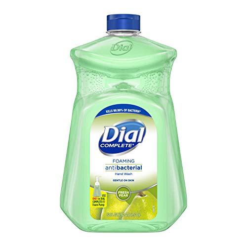 Dial Complete Antibacterial Foaming Hand Soap, Fresh Pear, 52 Ounce Refill, Only $6.08
