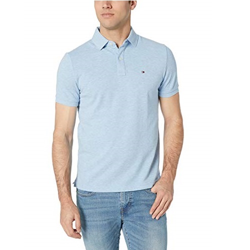 Tommy Hilfiger Men's Short Sleeve Polo Shirt in Custom Fit, Only $19.80, You Save $29.70 (60%)