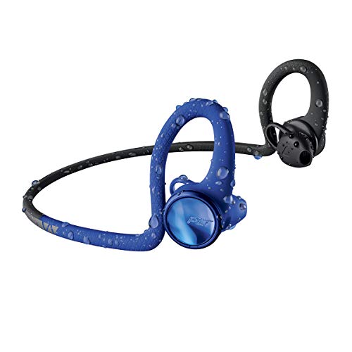 Plantronics BackBeat FIT 2100 Wireless Sweatproof and Waterproof in Ear Workout Headphones, Blue, Only $49.99