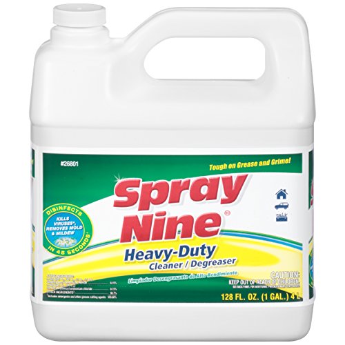 Spray Nine 26801 Heavy Duty Cleaner/Degreaser and Disinfectant - 1 Gallon, (Pack of 1), Only $8.07