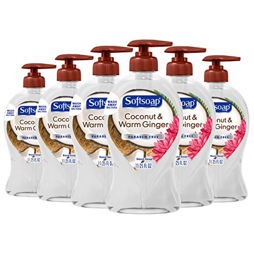 Softsoap Liquid Hand Soap, Coconut and Warm Ginger - 11.25 fluid ounce (6 Pack), Only $14.19