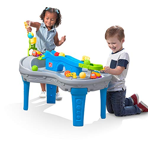 Step2 Ball Buddies Truckin' & Rollin' Play Table | STEM & Ball Toy for Toddlers | Kids Play Table with 12 Accessory Toys Included, Only $55.29, You Save $24.70 (31%)