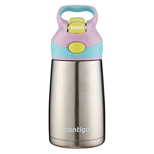 Contigo 康迪克 Striker Chill 兒童不鏽鋼吸管杯，10 oz/300ml，原價$15.99，現僅售 $12.72