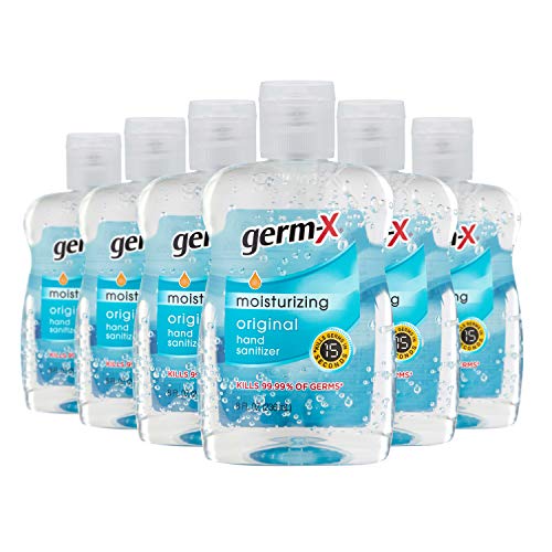 Germ-X Original Hand Sanitizer, 8 Fluid Ounce Bottles (Pack of 6), 48 Fl Oz, Only $14.45
